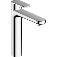 Смеситель для раковины hansgrohe Vernis Blend 190 без сливного гарнитура 71582000/U1, хром, уцененный товар