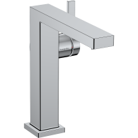 Смеситель для раковины hansgrohe Tecturis E 150 Fine CoolStart, EcoSmart+, 73041000, хром