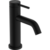 Cмеситель для раковины hansgrohe Tecturis S 80 CoolStart EcoSmart+, с донным клапаном, 73302670, матовый черный