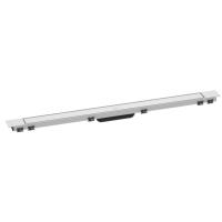 Внешняя часть трапа для душа hansgrohe RainDrain Match Plus, 100 см, с регулировкой по высоте 56217700, матовый белый