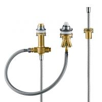 Скрытая часть смесителя hansgrohe на 3 отверстия на край ванны 13439180, хром