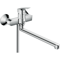 Смеситель для ванны hansgrohe Logis 71402000/U, хром, уцененный товар