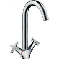 Смеситель hansgrohe Logis Classic для кухонной мойки 71285000, хром