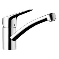 Hansgrohe MySport Кухонный смеситель однорычажный S 1jet нержавеющая сталь 13860800