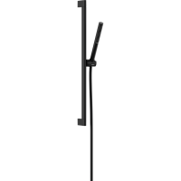 Душевой гарнитур hansgrohe Pulsify S 100 1jet EcoSmart со штангой 65 см, 24372670, матовый черный