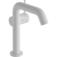 Смеситель для раковины hansgrohe Tecturis S 150 Fine CoolStart, EcoSmart+, 73341700, матовый белый