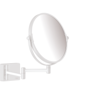 Косметическое зеркало hansgrohe AddStoris 41791700/U, матовый белый, уцененный товар