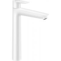 Смеситель hansgrohe Talis E для раковины 240, однорычажный, со сливным гарнитуром 71716700, матовый белый