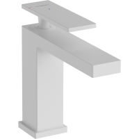 Смеситель для раковины hansgrohe Tecturis E 110 CoolStart, EcoSmart+, 73012700, матовый белый
