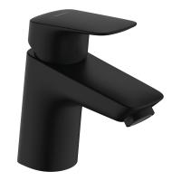 Hansgrohe Logis Смеситель для раковины 70 без донного клапана черный матовый 71071670