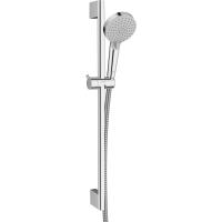 Душевой гарнитур hansgrohe Vernis Blend 100 Vario 2 режима, cо штангой 65 см 26275000/U, хром, уцененный товар