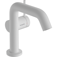 Смеситель для раковины hansgrohe Tecturis S 110 Fine CoolStart, EcoSmart+, 73321700, матовый белый