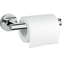 Держатель для туалетной бумаги hansgrohe Logis Universal без крышки 41726000/U, хром, уцененный товар
