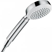 Ручной душ hansgrohe Crometta 100 1jet 26825400, белый/хром
