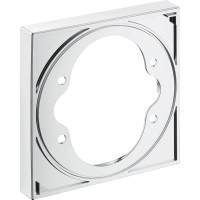 Удлинение внешней части смесителя hansgrohe ShowerSelect Glass 13604000, хром