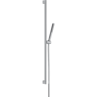 Душевой гарнитур hansgrohe Pulsify S 100 1jet EcoSmart со штангой 90 см, 24382000, хром