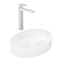 Готовый набор для раковины hansgrohe Xuniva D накладной со смесителем Metropol 260 HG-PR251, белый/хром