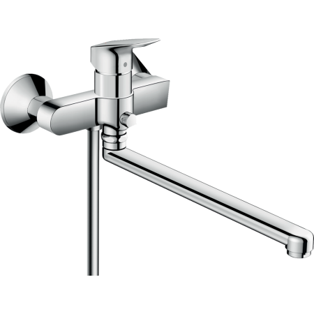 Смеситель для ванны hansgrohe Logis 71402000/U, хром, уцененный товар