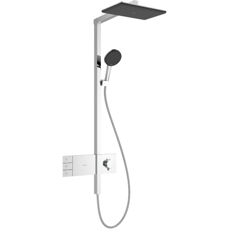 Душевая система hansgrohe Raindance Alive Q Showerpipe 210/340 2jet с ShowerSelect Comfort, 24590000, хром