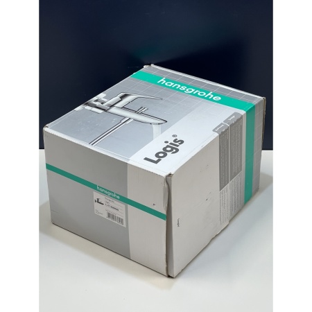 Смеситель для ванны hansgrohe Logis 71400000/U, хром, уцененный товар