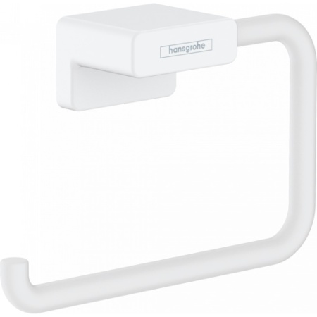Держатель туалетной бумаги AddStoris Hansgrohe 41771700, матовый белый