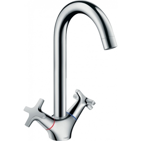 Смеситель hansgrohe Logis Classic для кухонной мойки 71285000, хром