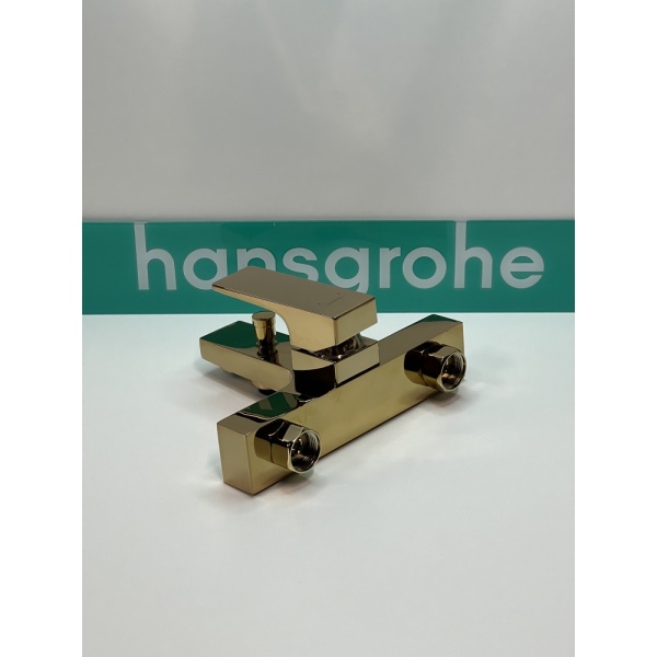 Смеситель для ванны hansgrohe Metropol 32540990/U, полированное золото, уцененный товар