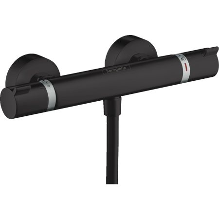 Термостат для душа hansgrohe Ecostat Comfort 13116670/U, матовый черный, уцененный товар