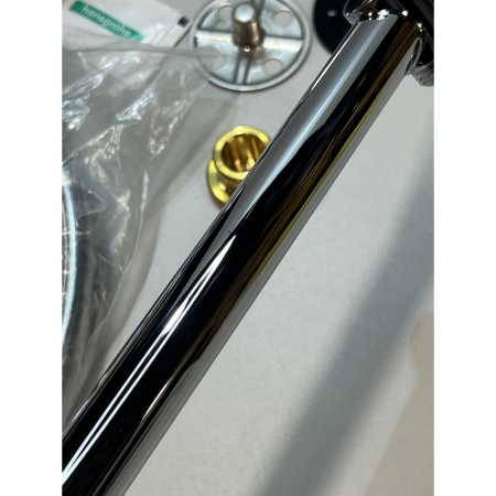 Душевая система hansgrohe Crometta E 240 1jet EcoSmart Reno с переключателем потоков 27289000/U, хром, уцененный товар