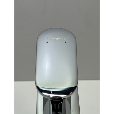 Смеситель для раковины hansgrohe Vernis Blend 190 без сливного гарнитура 71582000/U1, хром, уцененный товар
