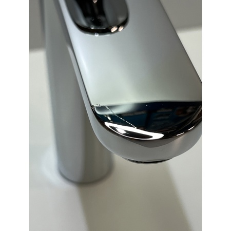 Смеситель для раковины hansgrohe Vernis Blend 190 без сливного гарнитура 71582000/U1, хром, уцененный товар