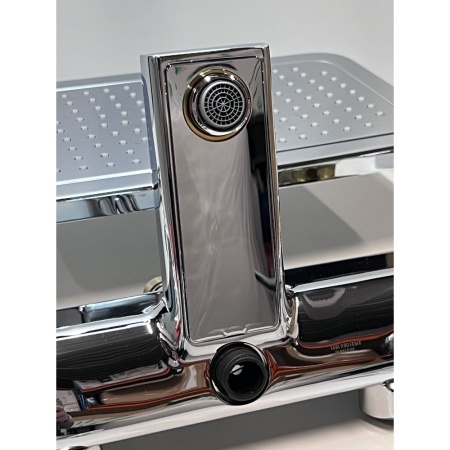 Душевая система hansgrohe Croma E 280 1jet с термостатом для ванны 27687000/U1, хром, уцененный товар
