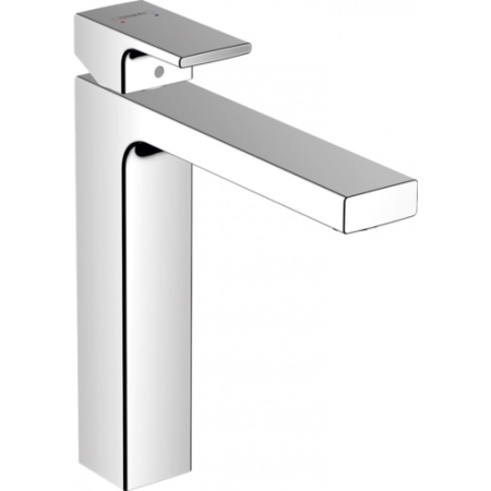 Смеситель для раковины 190, без сливной гарнитуры Vernis Shape Hansgrohe 71591000, хром