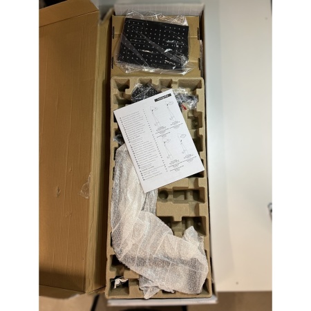 Душевая система hansgrohe Vernis Shape 230 1jet с термостатом 26286670/U, матовый черный, уцененный товар