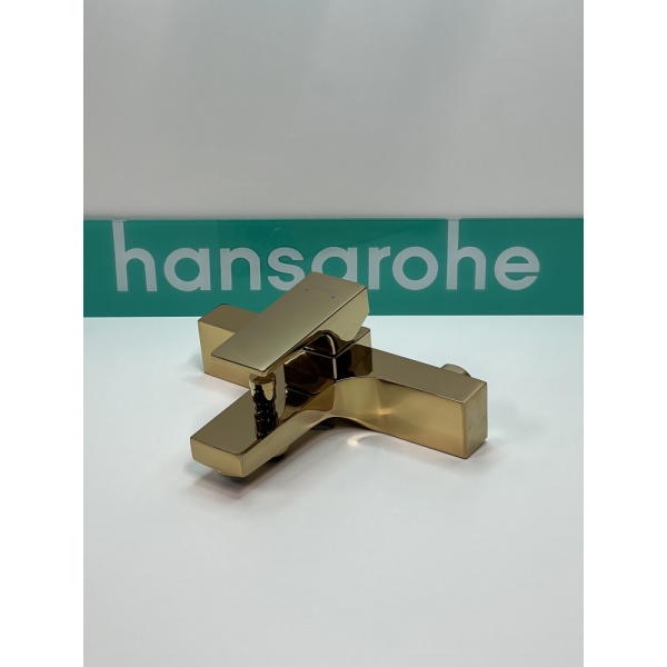 Смеситель для ванны hansgrohe Metropol 32540990/U, полированное золото, уцененный товар