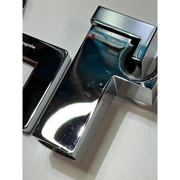 Гигиенический душ hansgrohe 1jet E с запорным вентилем, держателем и шлангом 125 см 29233000/U, хром, уцененный товар