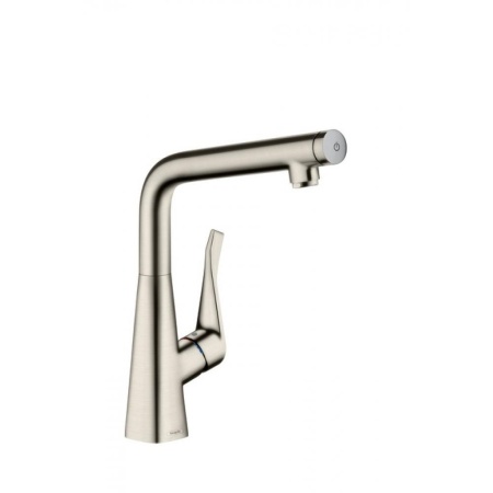 Смеситель hansgrohe Metris Select для кухонной мойки с высоким изливом 14883800, под сталь