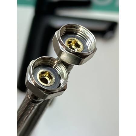 Смеситель для раковины hansgrohe Talis E 110, 71712670/U, матовый черный, уцененный товар