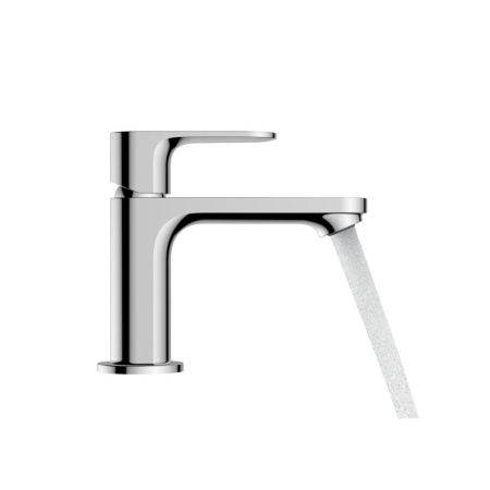 Смеситель для раковины hansgrohe Rebris S 80, со сливным гарнитуром 72510000, хром