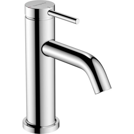 Cмеситель для раковины hansgrohe Tecturis S 80 CoolStart EcoSmart+, с донным клапаном, 73302000, хром