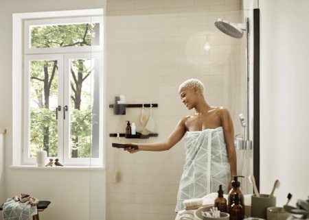 Hansgrohe WallStoris Скребок черный матовый 27916670