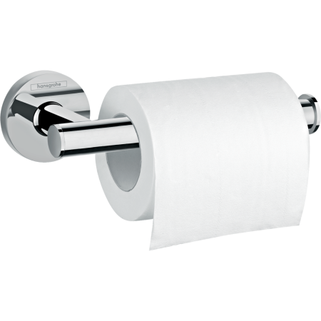 Держатель для туалетной бумаги hansgrohe Logis Universal без крышки 41726000/U, хром, уцененный товар