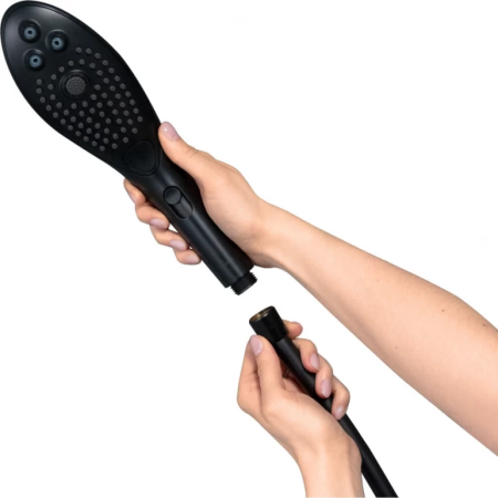 Ручной душ hansgrohe Womanizer Wave, 26807670, черный