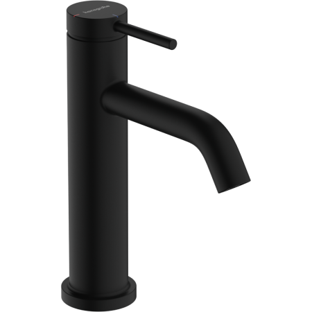 Cмеситель для раковины hansgrohe Tecturis S 110 CoolStart, EcoSmart+, 73312670, матовый черный