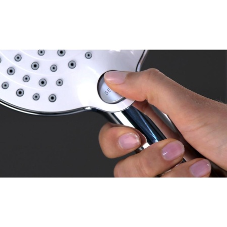 Ручной душ hansgrohe Raindance Select S 120 3jet 26530400, белый/хром