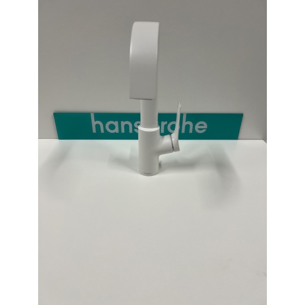 Смеситель для раковины hansgrohe Vivenis 210 с поворотным изливом, 75030700/U, матовый белый, уцененный товар