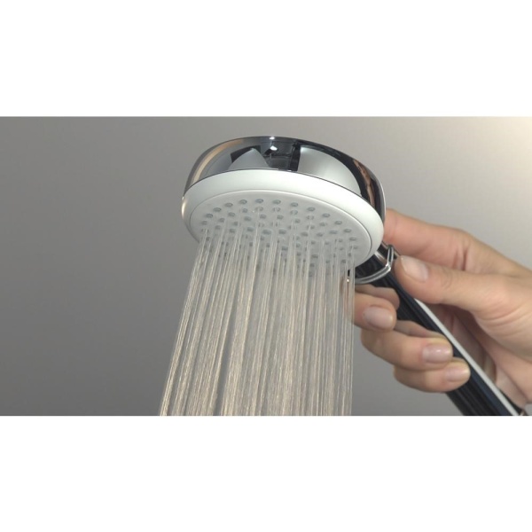 Ручной душ hansgrohe Crometta 100 1jet 26825400, белый/хром