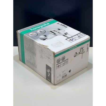 Смеситель для ванны hansgrohe Logis E 71403000/U1, хром, уцененный товар