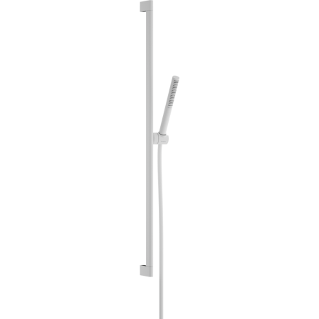 Душевой гарнитур hansgrohe Pulsify S 100 1jet EcoSmart+ со штангой 90 см, 24383700, матовый белый