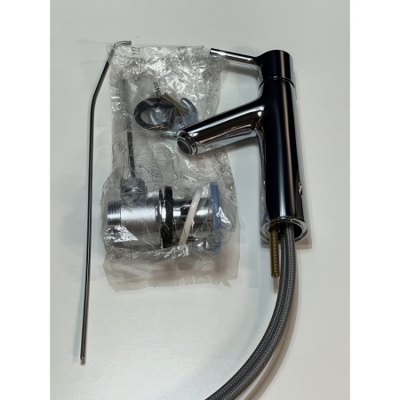 Смеситель для раковины hansgrohe Talis S 100 72020000/U, хром, уцененный товар
